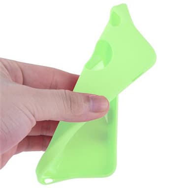 Deksel iPhone 5 / 5S / SE 2016 Silikon cover (grønn)