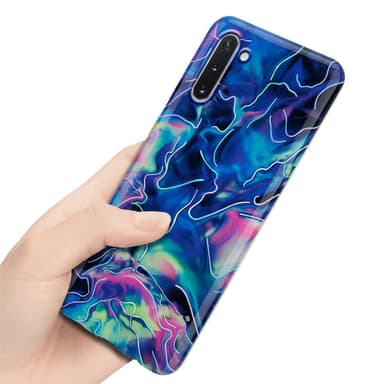 Samsung Galaxy NOTE 10 lommebokdeksel etui (blå)