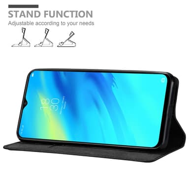Realme 7 PRO lommebokdeksel case (svart)