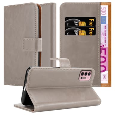Motorola MOTO G10 / G30 lommebokdeksel etui (brun)
