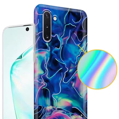 Samsung Galaxy NOTE 10 lommebokdeksel etui (blå)