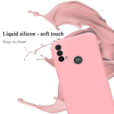 Motorola MOTO E20 / E30 / E40 silikondeksel case (rosa)