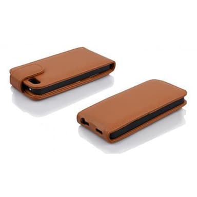 iPhone 5C Deksel Cover Etui (brun)