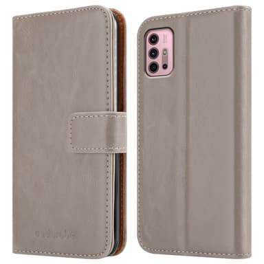 Motorola MOTO G10 / G30 lommebokdeksel etui (brun)