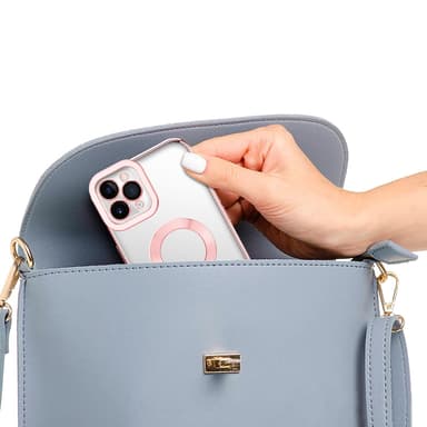 iPhone 11 PRO silikondeksel Krom case (gjennomsiktig)