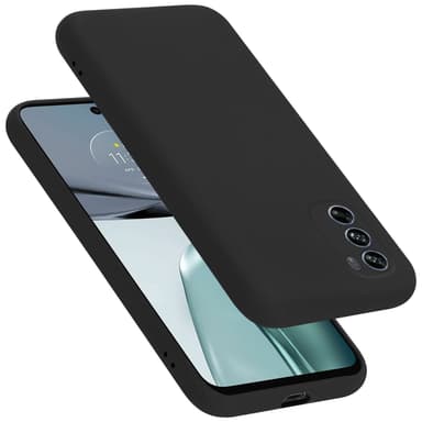 Motorola MOTO G62 5G silikondeksel case (svart)