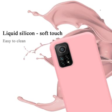 Xiaomi Mi 10T / Mi 10T PRO silikondeksel case (rosa)
