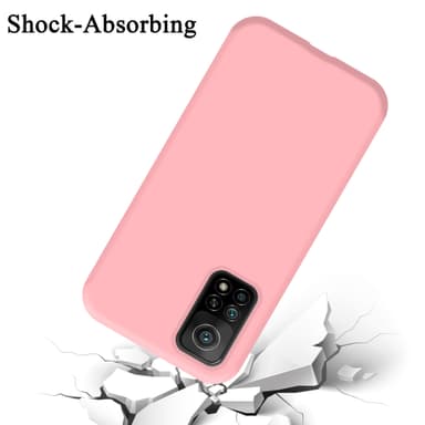 Xiaomi Mi 10T / Mi 10T PRO silikondeksel case (rosa)