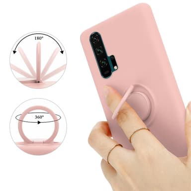 Deksel Honor 20 PRO Ring Case (rosa)