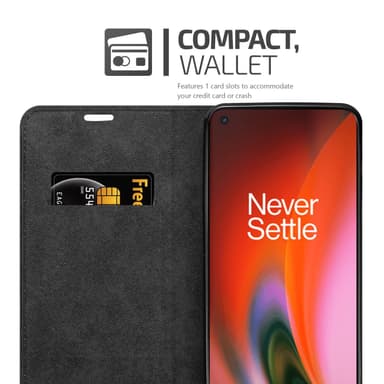 OnePlus Nord 2 5G lommebokdeksel case (rød)