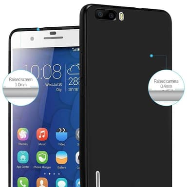 Deksel Honor 6 PLUS Case Cover (svart)