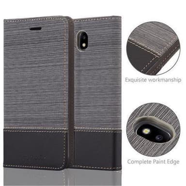 Samsung Galaxy J7 2017 lommebokdeksel etui (grå)