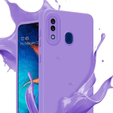 Samsung Galaxy A20 / A30 / M10s Deksel case (lilla)