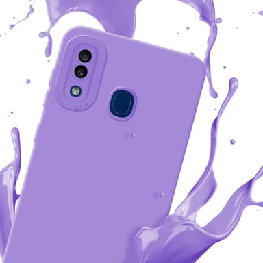 Samsung Galaxy A20 / A30 / M10s Deksel case (lilla)