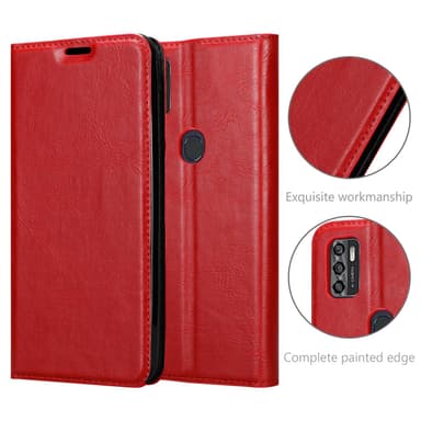 ZTE Blade A7 2020 lommebokdeksel case (rød)