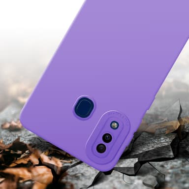 Samsung Galaxy A20 / A30 / M10s Deksel case (lilla)