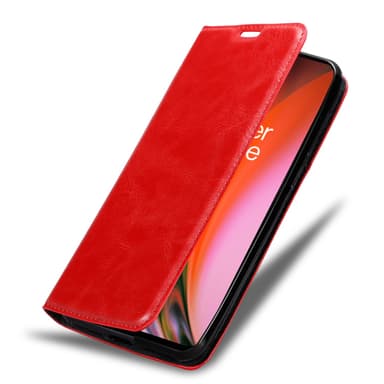 OnePlus Nord 2 5G lommebokdeksel case (rød)
