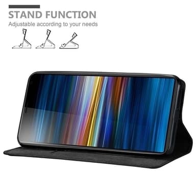 Sony Xperia 10 PLUS lommebokdeksel case (svart)