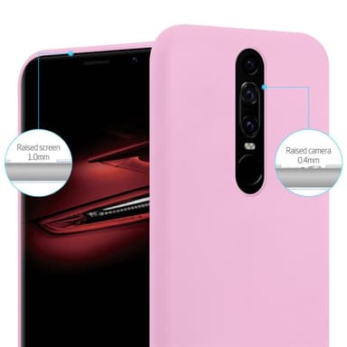 Deksel Huawei MATE RS Silikon cover (rosa)