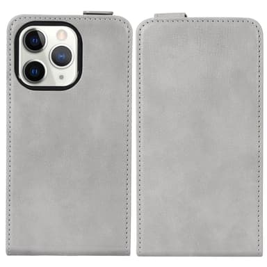 iPhone 13 PRO MAX Deksel Flip Case (grå)