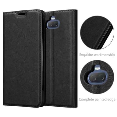 Sony Xperia 10 PLUS lommebokdeksel case (svart)