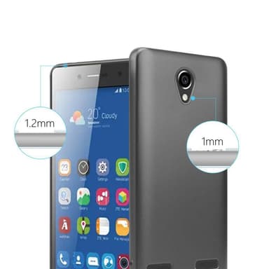 Deksel ZTE Blade L7 Case Cover (grå)
