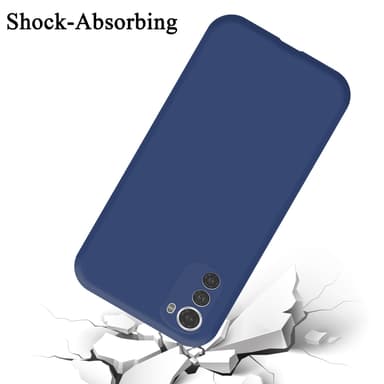 Motorola MOTO E32 4G / E32S silikondeksel case (blå)