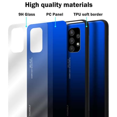 Deksel Samsung Galaxy A32 4G Case Cover (Svart)