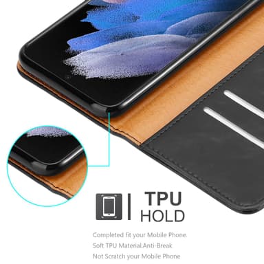 Samsung Galaxy S22 ULTRA lommebokdeksel etui (svart)