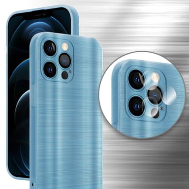 iPhone 12 PRO Silikondeksel Beskyttelse (turkis)