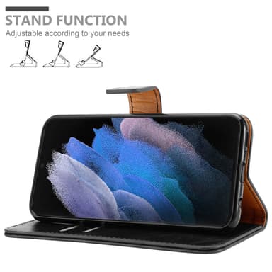 Samsung Galaxy S22 ULTRA lommebokdeksel etui (svart)