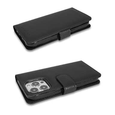 iPhone 13 PRO lommebokdeksel case (svart)