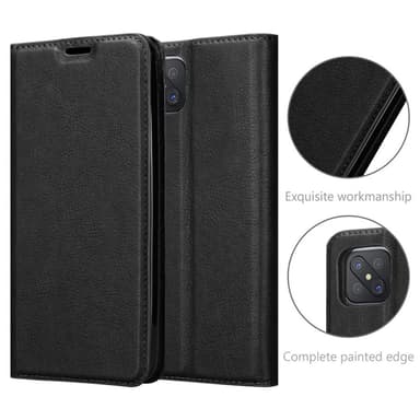 Oppo A92s lommebokdeksel case (svart)