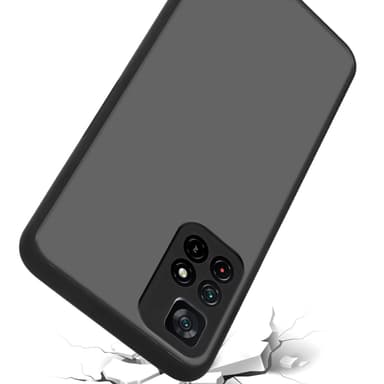 Xiaomi POCO M4 PRO 5G Deksel Case Cover (Svart)