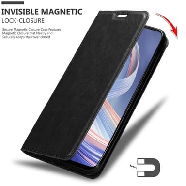 Oppo A92s lommebokdeksel case (svart)
