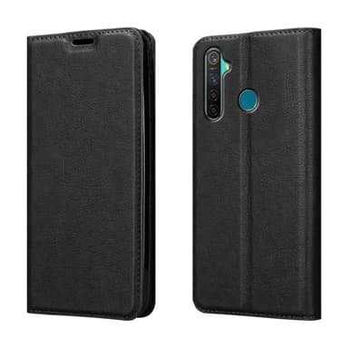 Realme 5 PRO / Realme Q lommebokdeksel case (svart)