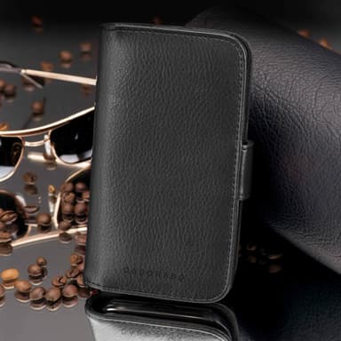 iPhone 13 PRO lommebokdeksel case (svart)
