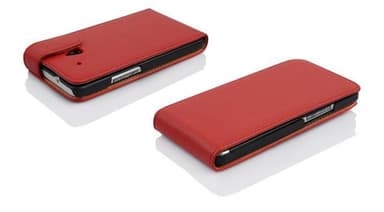HTC ONE M8 MINI Deksel Cover Etui (rød)