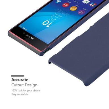 Sony Xperia M4 AQUA Hardt Deksel Cover (blå)