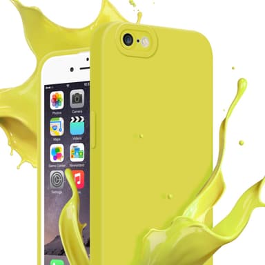 iPhone 6 / 6S Deksel case (gul)