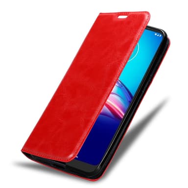 Motorola MOTO E6s 2020 lommebokdeksel case (rød)