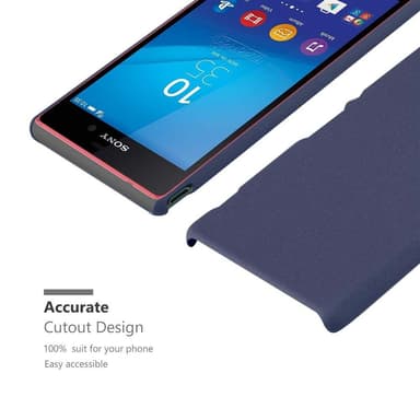 Sony Xperia M4 AQUA Hardt Deksel Cover (blå)