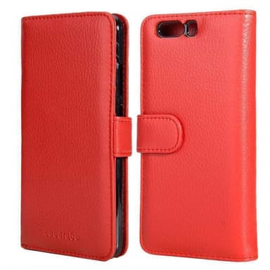Huawei P10 PLUS lommebokdeksel case (rød)