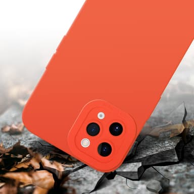 iPhone 11 PRO MAX Deksel case (oransje)
