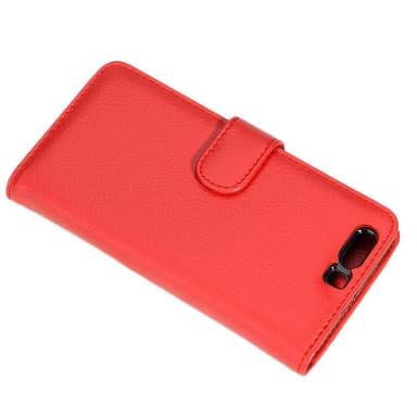 Huawei P10 PLUS lommebokdeksel case (rød)