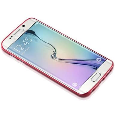 Samsung Galaxy S6 EDGE silikondeksel cover (rød)