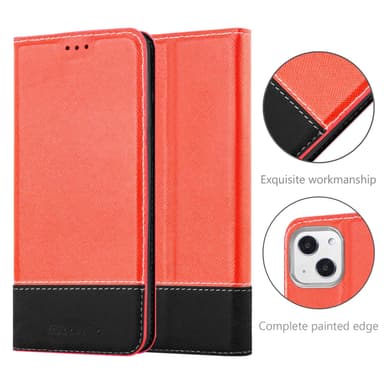 iPhone 13 Deksel Case Cover (rød)