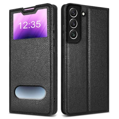 Samsung Galaxy S22 lommebokdeksel cover (svart)