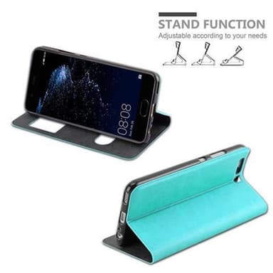 Huawei P10 lommebokdeksel cover (turkis)