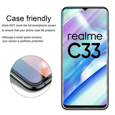 Realme C33 Skjermbeskytter Skärmskydd